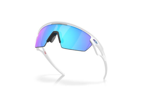 Oakley Sphaera Prizm Sapphire Polarized Matte White 