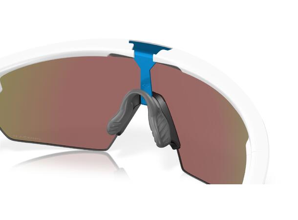 Oakley Sphaera Prizm Sapphire Polarized Matte White 