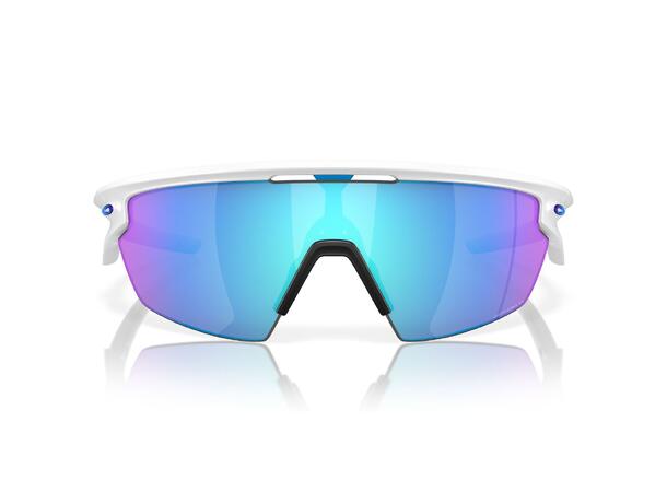 Oakley Sphaera Prizm Sapphire Polarized Matte White 