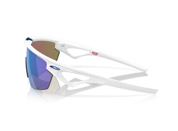 Oakley Sphaera Prizm Sapphire Polarized Matte White 