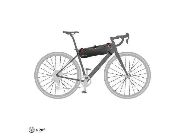 Ortlieb Frame-Pack RC Toptube Sort, 4L 