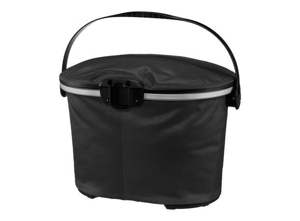 Ortlieb UP-Town HB Mount Sort, 17,5 L, For Styremontering 
