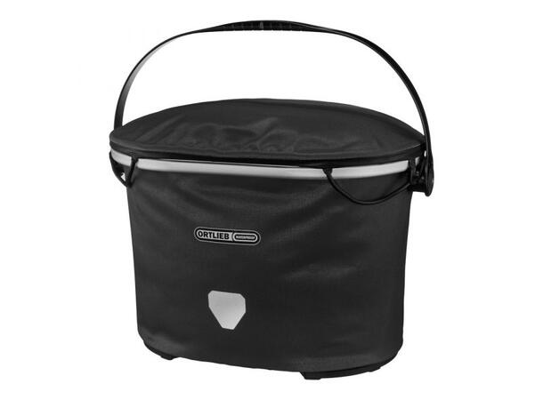 Ortlieb UP-Town HB Mount Sort, 17,5 L, For Styremontering 