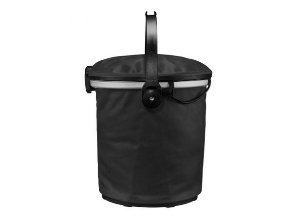 Ortlieb UP-Town HB Mount Sort, 17,5 L, For Styremontering 