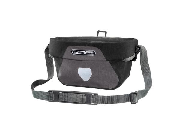 Ortlieb Ultimate Plus Styreveske Granite/Black, 5 L, 13,5x24x13 cm 