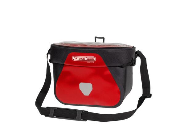 Ortlieb Ultimate Six Classic Styreveske Rød/Sort, 6,5 L, 18x24x13 cm 