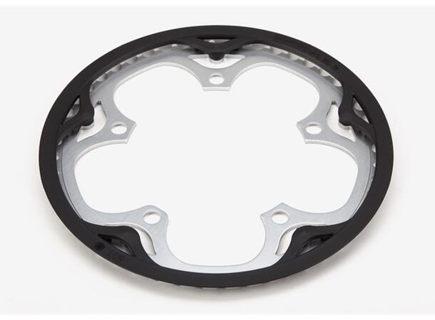 Replacement Chain ring + Guard only Spider type - 44T (Silver) 
