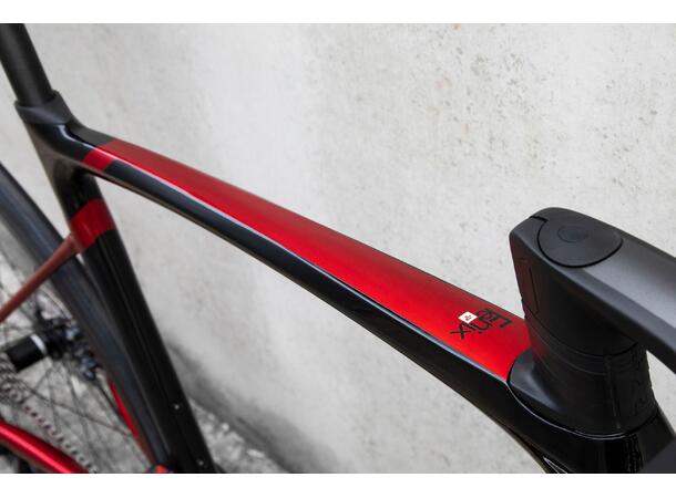 Ridley Fenix SLiC Disc, Sort/Candy Rød XL 