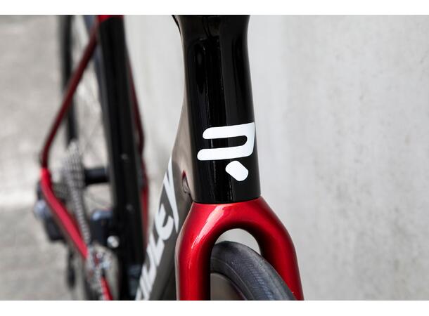 Ridley Fenix SLiC Disc, Sort/Candy Rød XL 