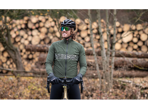 Santini Guard Neo Shell Regnjakke Grønn XL 