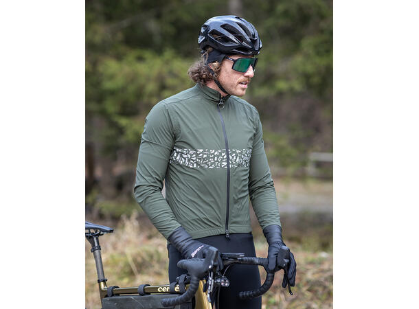 Santini Guard Neo Shell Regnjakke Grønn XL 