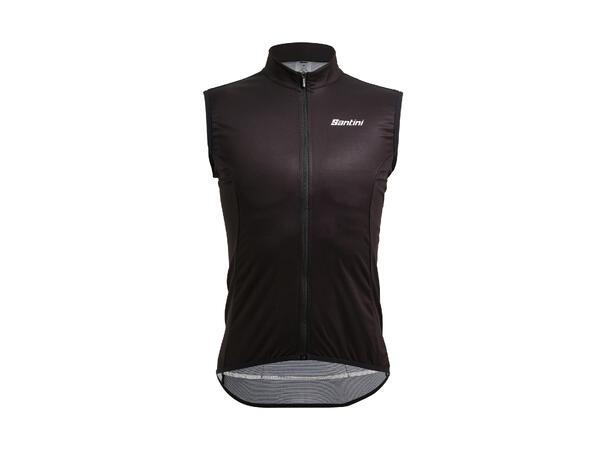 Santini Nebula Tynn Vest Sort 5XL 