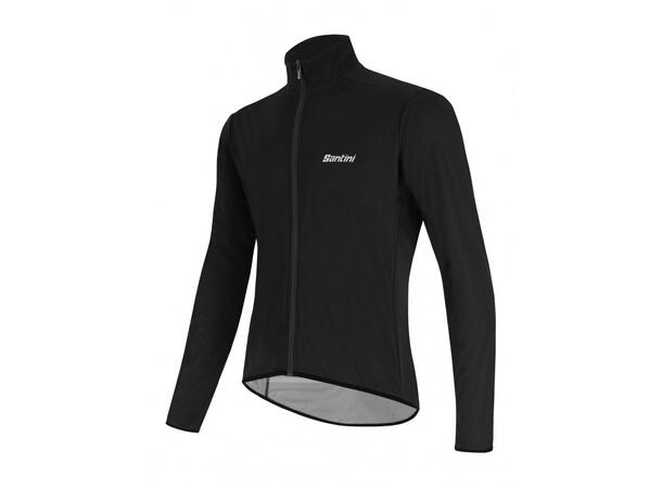 Santini Nebula Tynn Vindtett Jakke Sort XL 