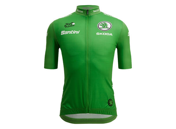 Santini Tour de France Grønn trøye Fan XL 