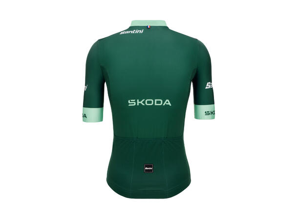 Santini Tour de France Ledertrøye Grønn XL 