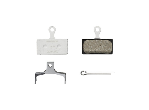 Shimano G05A Resin Bremseklosser 1 sett, For XTR/XT/SLX/Alfine Skivebrems 