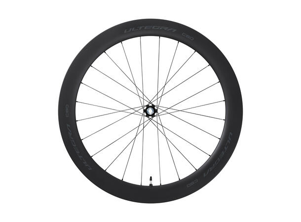 Shimano Ultegra R8170 C60 Forhjul Carbon, Tubeless, Disc, 12 mm 