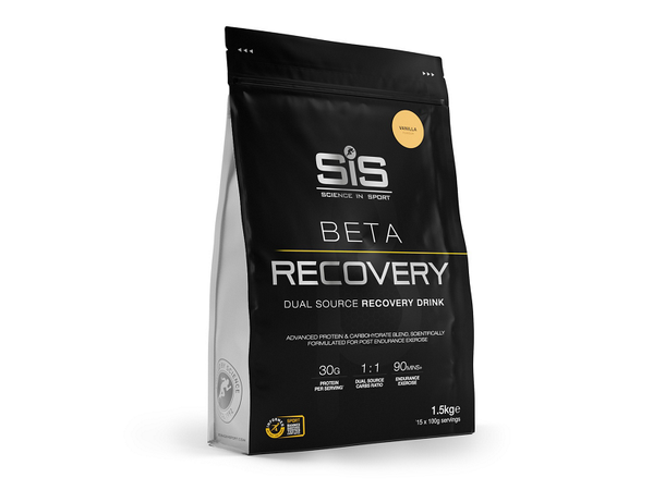 SiS Beta Fuel Recovery Pulver Vanilje, 1,5kg 