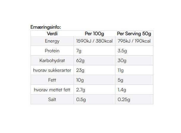 SiS GO Energy Bake Energibar Jorbær, 50 g 