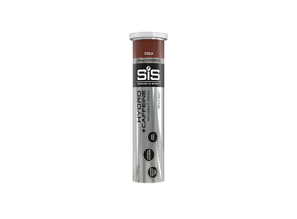 SiS Hydro Tabletter Cola + Koffein, 20 x 4,2 g 