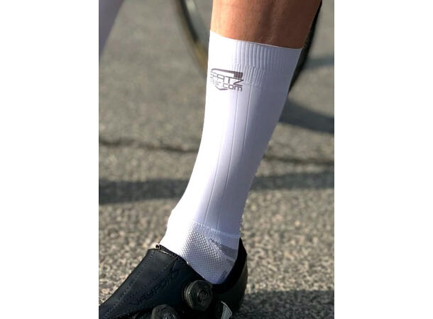 Spatzwear Aero Sokz Sykkelsokker Hvit S-M 