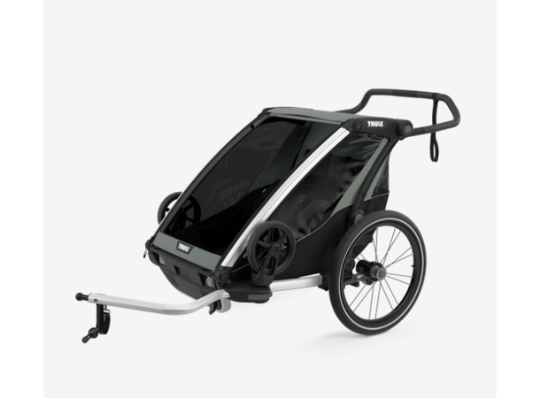 Thule Chariot Lite 2 Sykkelvogn Agave, m/sykkelsett og trillesett 