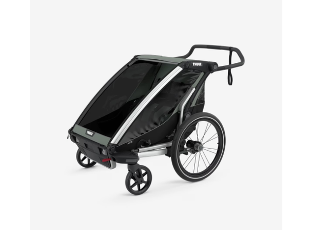 Thule Chariot Lite 2 Sykkelvogn Agave, m/sykkelsett og trillesett 