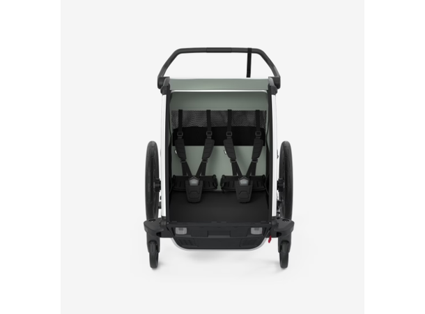 Thule Chariot Lite 2 Sykkelvogn Agave, m/sykkelsett og trillesett 