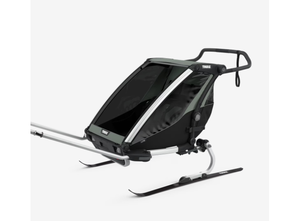 Thule Chariot Lite 2 Sykkelvogn Agave, m/sykkelsett og trillesett 