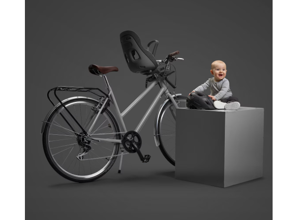 Thule Yepp Nexxt Mini 2 Sykkelsete Frontmontering, Sort 