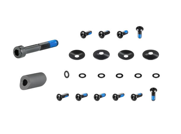 Trek Fetch+ 2 sideveskesett Bak 2.0 Sort 