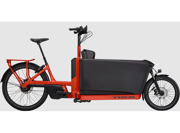 Trek Fetch+ 4 Transportsykkel Lava, Plass til opptil 5 barn 