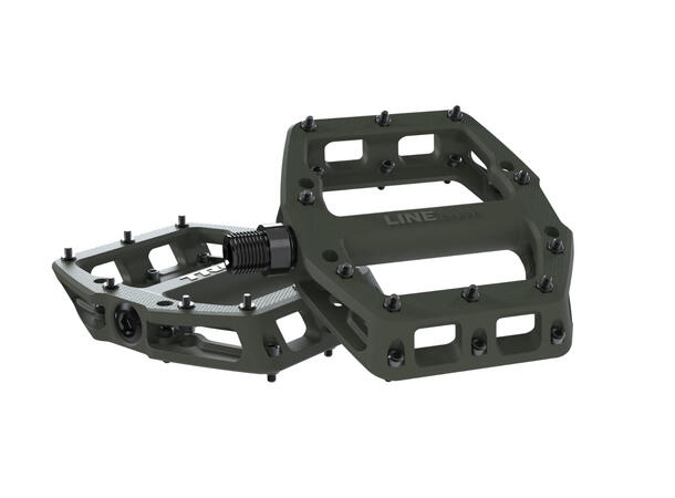Trek Line Elite MTB Pedal Olive Green 