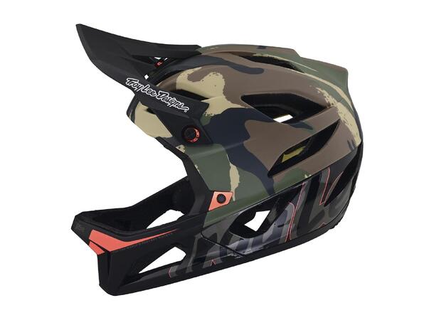 Troy Lee Designs Stage Hjelm XS-S, Camo 