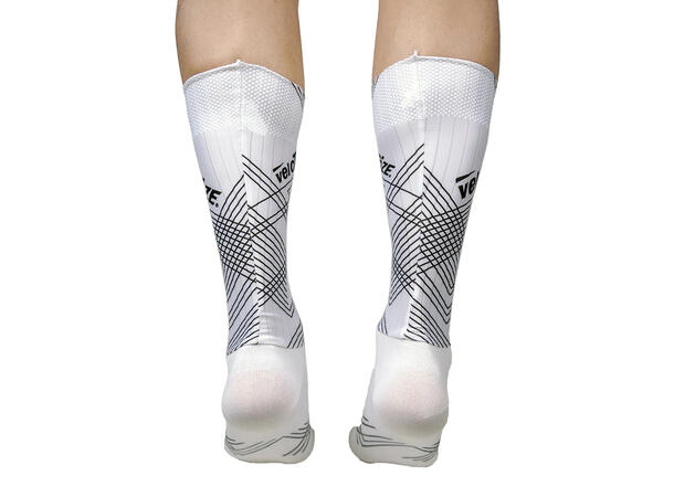 Velotoze Aerosokker, X-Tall Hvit L-XL 