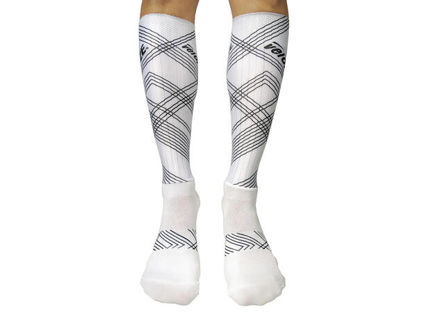 Velotoze Aerosokker, XX-Tall Hvit L-XL 