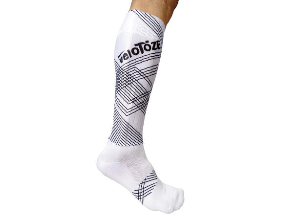 Velotoze Aerosokker, XX-Tall Hvit L-XL 