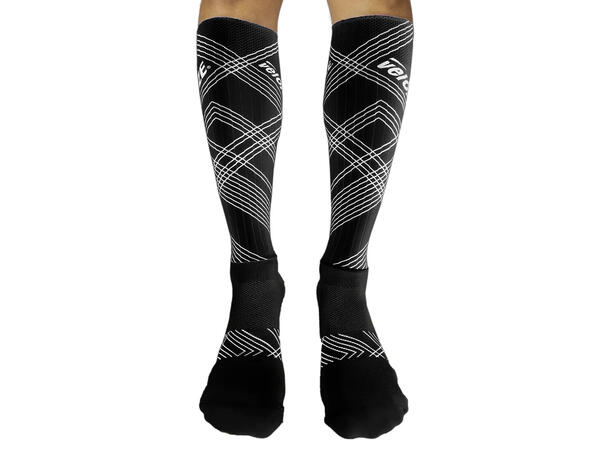 Velotoze Aerosokker, XX-Tall Sort S-M 