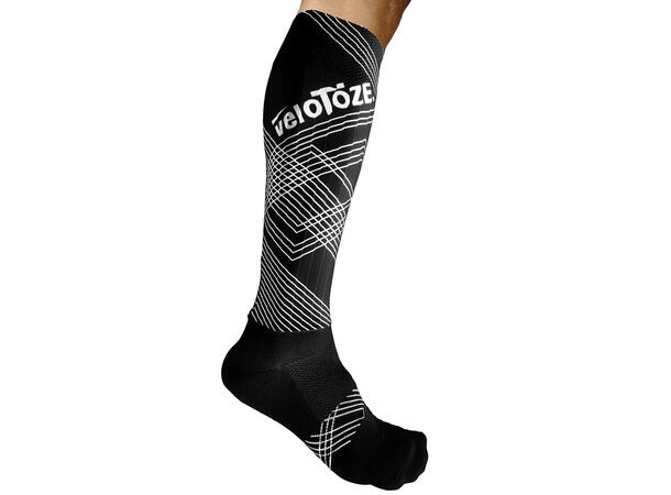 Velotoze Aerosokker, XX-Tall Sort S-M 