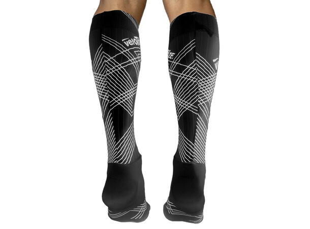 Velotoze Aerosokker, XX-Tall Sort S-M 