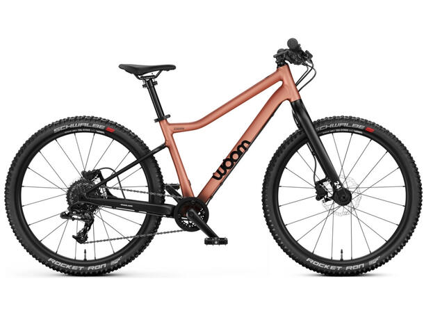 Woom OFF 5 24" Copper Barnesykkel 8,6kg, 7-11 år, 125-145cm 