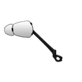 Zefal Espion Cargo E100 Speil For venstre side