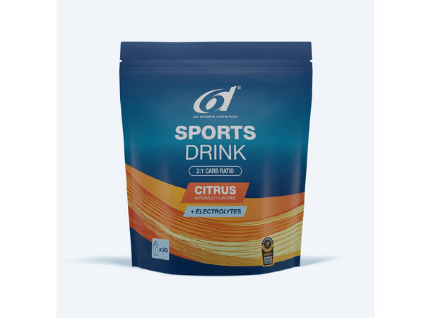 6d Sports Drink, 1kg Sitrusfrukter 
