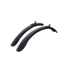 BBB Rainwarriors II BFD-01 Skjermsett 26&quot;-28&quot;, Clip-on sort plast