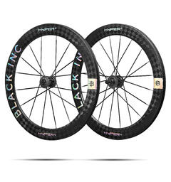 Black Inc Hyper 62 hjulsett, Shimano Clincher, CeramicSpeed