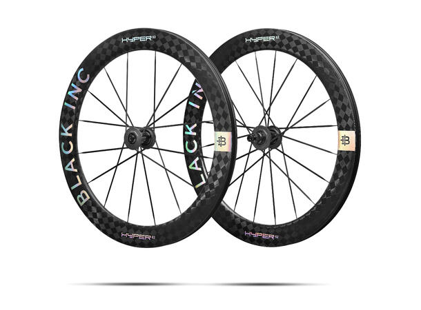 Black Inc Hyper 62 hjulsett, Shimano Clincher, CeramicSpeed 
