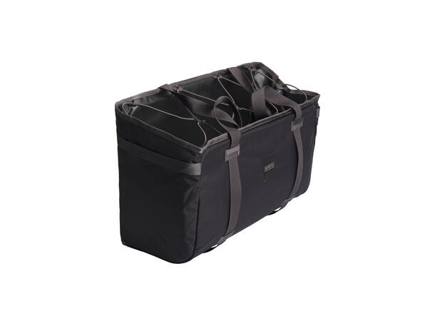 Brompton Basket Bag Large Sort/Mørk Grå 