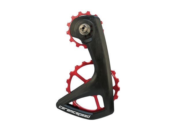 CeramicSpeed OSPW RS 5-Spoke Trinsehjul Standard, Shimano 9250 & 8150, Rød 