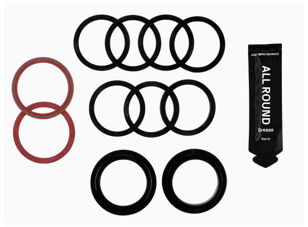 CeramicSpeed Servicesett For 30mm Gjenget og EVO386 DUB 