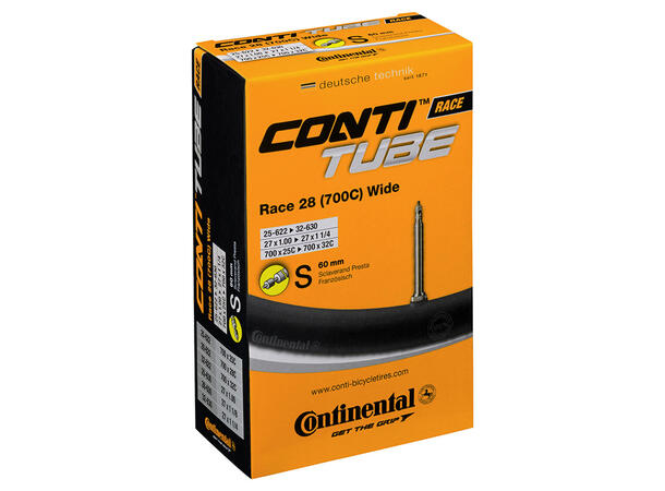 Continental  Racer Slange Wide 700 x 25-32mm, 60 mm Ventil 